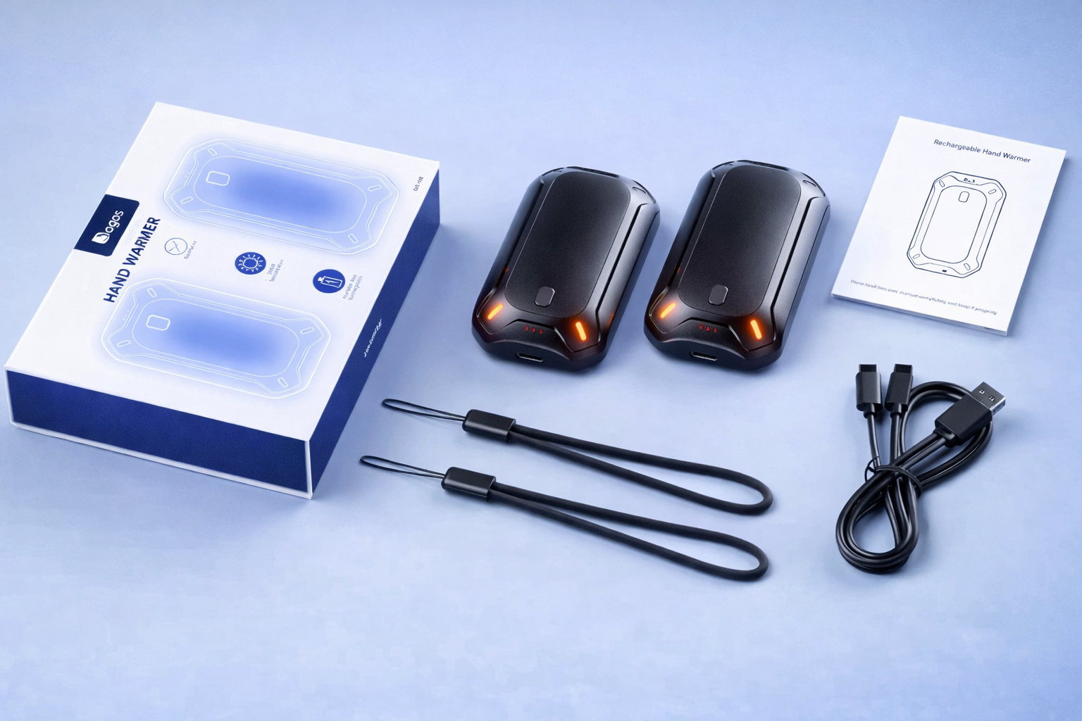 Rechargeable hand warmer 2.0